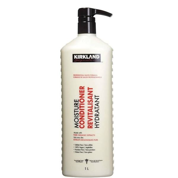 Kirkland Signature Moisture Conditioner, 1L with Pump Dispenser
