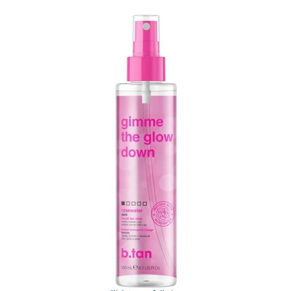 B.Tan Gimme the Glow Down Gradual Glow Tan mist for face and body  175ml, Set of 3