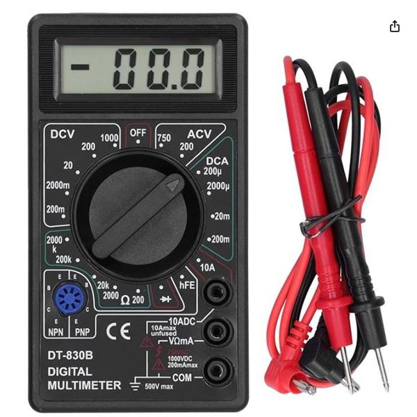 REV Digital Multimeter HT113B with SMT Technology for Versatile Applications
