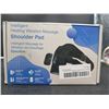 Image 2 : Heating Vibration Massage Shoulder Pad, Model AMH02