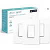 Image 1 : TP-Link Kasa Smart Wi-Fi Light Switch 3-Pack, Single Pole, Model HS200P3