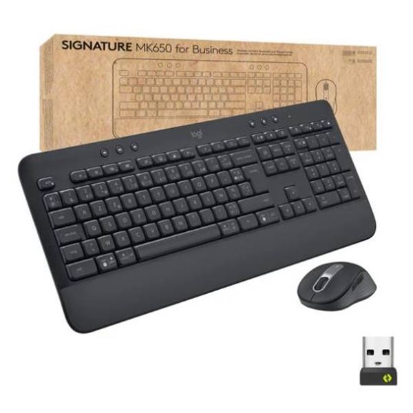 Logitech Signature MK650 Combo for Business Wireless Keyboard and Mouse Set