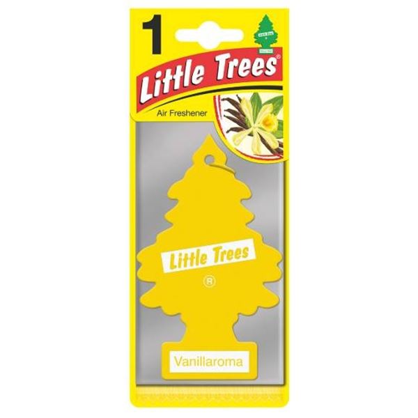 Lot of 10 Little Trees Vanilla Aroma Air Fresheners