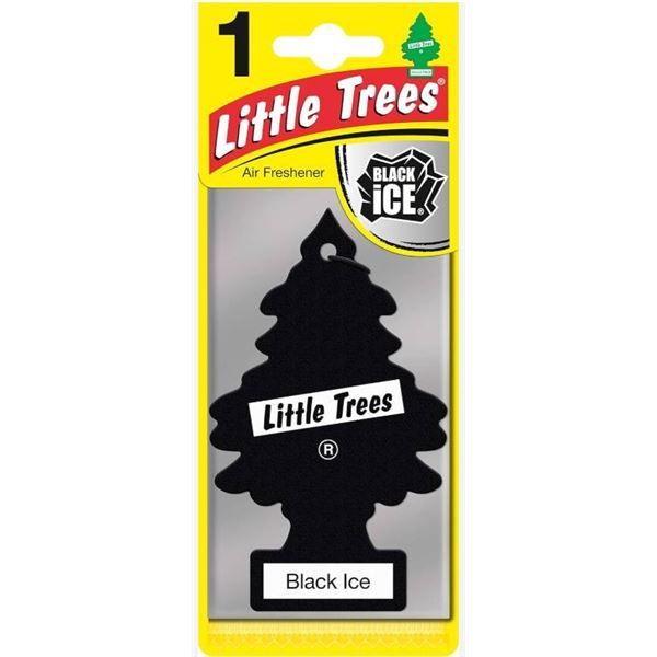 Lot of Little Trees Black Ice Air Freshener