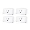 Image 1 : Globe Smart Plug Set with Wi-Fi Capability, 4-Pack