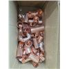 Image 2 : Box Of Assorted Copper Pipe Fittings Including Elbows and Tees