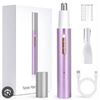 Image 1 : XJO-3029-2T-PL Nose Hair Trimmer with Rechargeable Functionality