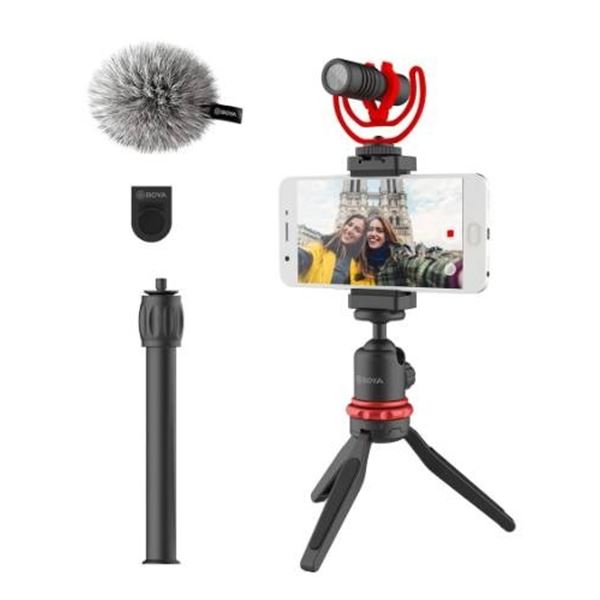 BOYA BY-VG330 Universal Smartphone Video Kit with Tripod and Mic