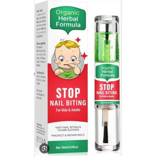 Stop Nail Biting Solution for Kids and Adults, 10ml