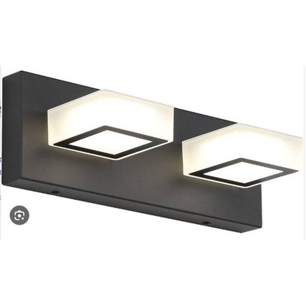 Ralbay Modern Bathroom Vanity Lighting Fixture with Two Lights