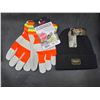 Image 1 : Size Large Watson Gloves Flashback Style 578 and O/S Watson Toque Set