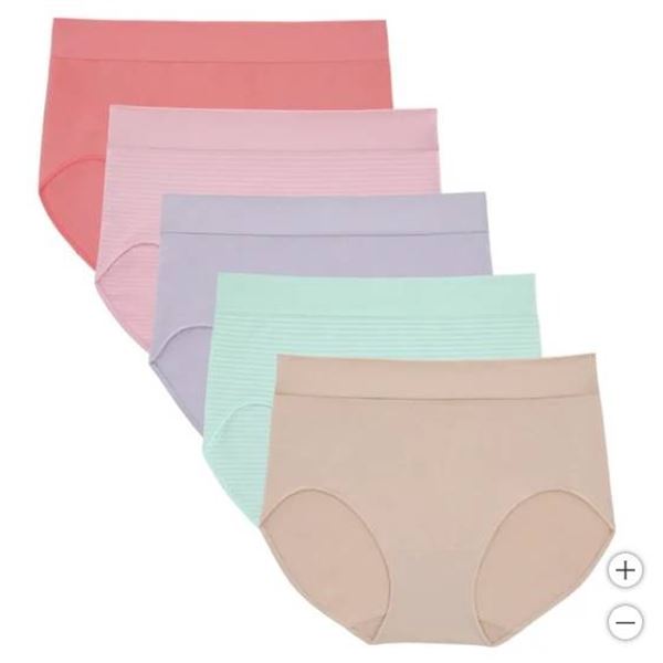Jones New York Seamless Briefs XL – 5 Pack