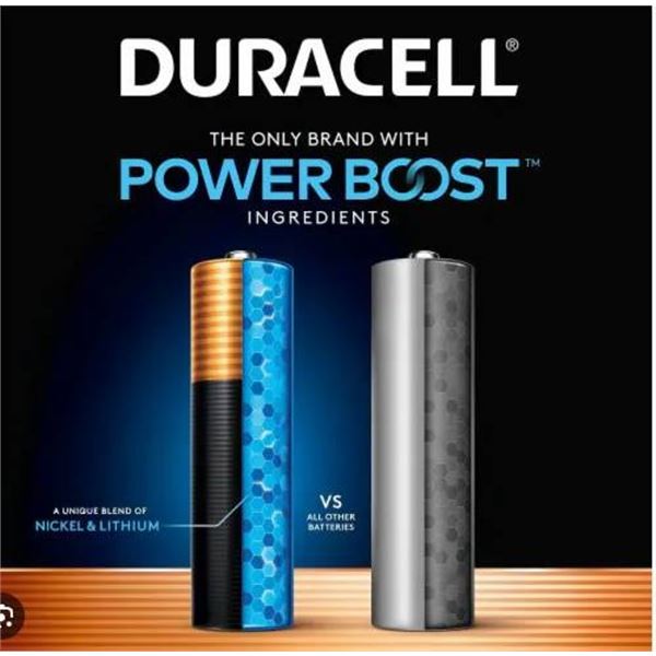 Duracell Optimum AA 30 Batteries with 4X Power Boost