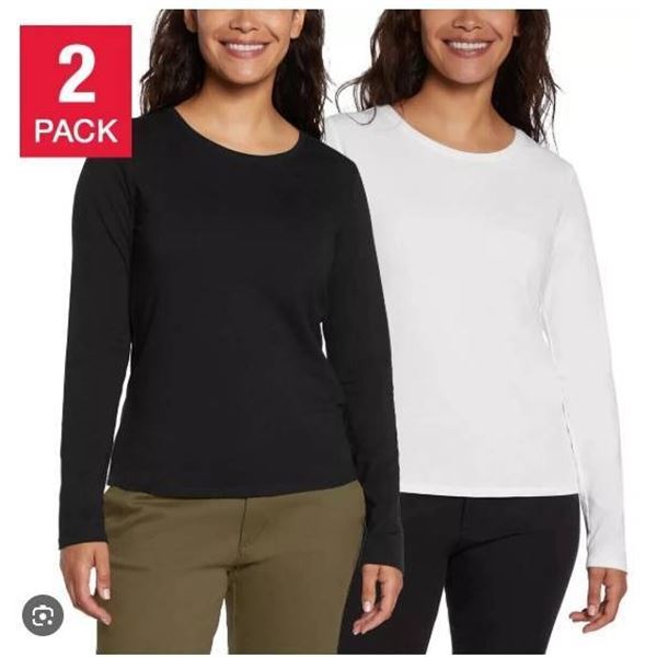 Banana Republic 2-Pack Long Sleeve Rib T-Shirts Size M/M