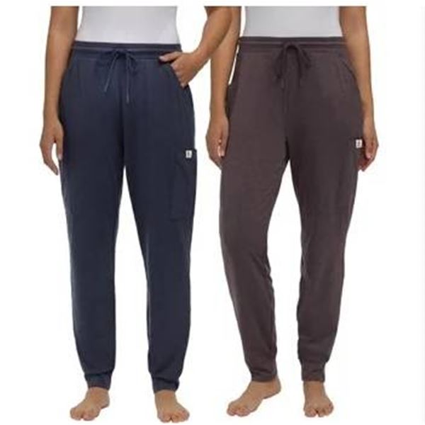 Frank And Oak Women’s M/M Joggers in Purple and Blue