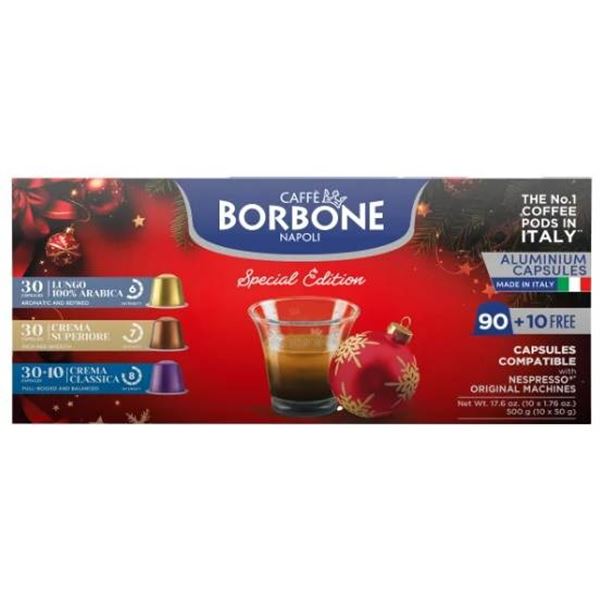 Caffe Borbone Napoli Special Edition Compatible Coffee Capsules