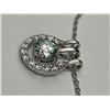 Image 3 : $965 APPRAISED 1.00CARAT SOLITAIRE PENDANT AND CHAIN