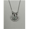 Image 4 : $965 APPRAISED 1.00CARAT SOLITAIRE PENDANT AND CHAIN