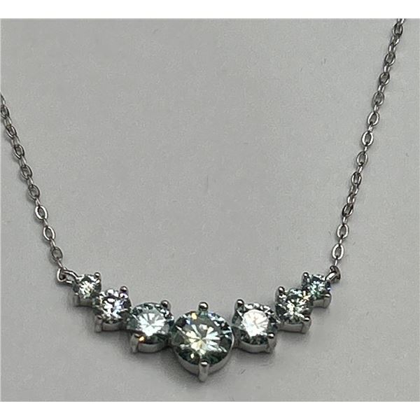 $1710 APPRAISED 2.80 CARAT ANNIVERSARY NECKLACE