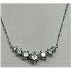 Image 1 : $1710 APPRAISED 2.80 CARAT ANNIVERSARY NECKLACE