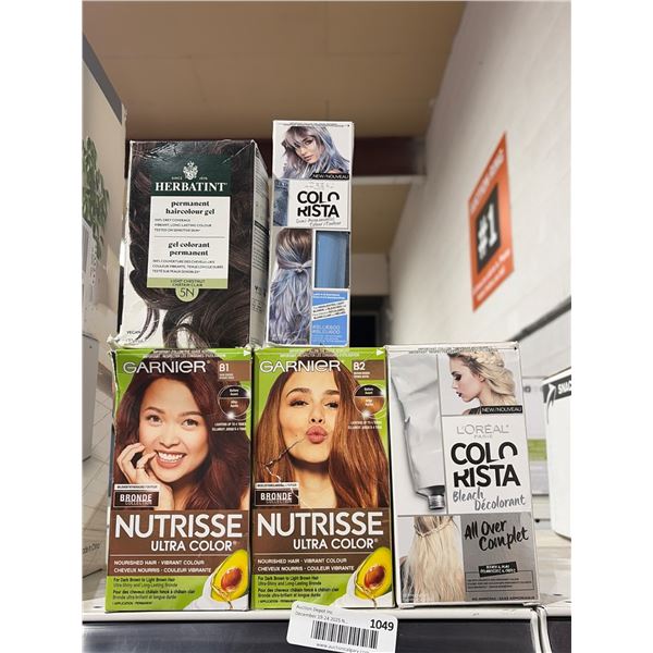 Lot of Garnier and L’Oreal Hair Dye Products