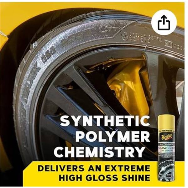 Meguiare’s Ultimate Insane Shine Tire Coating, 425 g