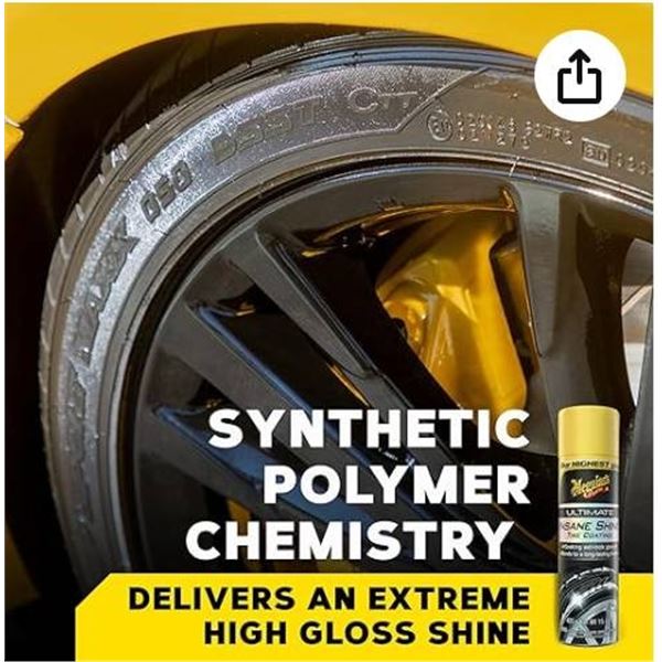 Meguiare’s Ultimate Insane Shine Tire Coating, 425 g