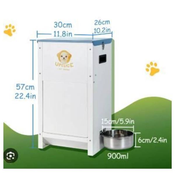 UFelice Gravity Pet Feeder with 25 LB Food Capacity