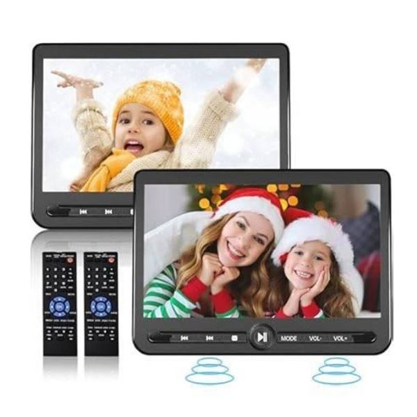 HD1013B-03 Dual Car DVD Players with 10.1-Inch Screens and HDMI Support