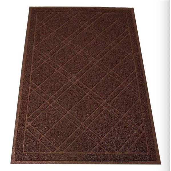 SSlipToGrip Indoor/Outdoor Door Mat Set, Waterproof, 35 x 23 Inches, Lot of 2