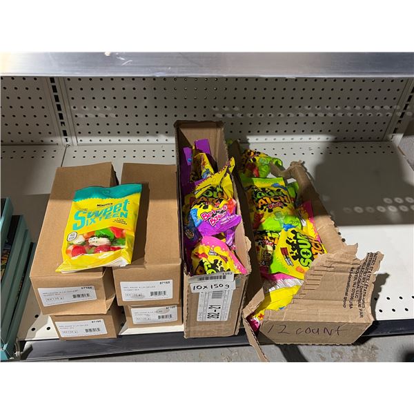 Lot of Assorted Sweet Sixteen Gummy Mix and Sour Patch Kids Flavours
