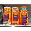 Image 1 : Metamucil Fiber Therapy Powders 3-Unit Lot with Assorted Variants