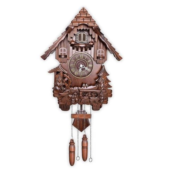 Kendal Cuckoo Clock Vintage Wall Clock Handcrafted Wood Cuckoo Clock Black Forest House Home Decor M