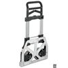 Image 1 : Collapsible Aluminum Hand Truck with Foldable Base and Handle