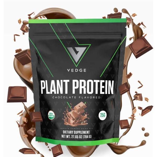Vedge Plant Protein Chocolate Flavored Dietary Supplement, 27.85 oz