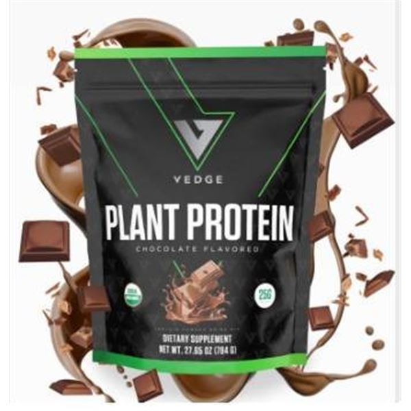 Vedge Plant Protein Chocolate Flavored Dietary Supplement 27.65 oz