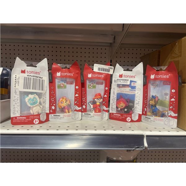Lot of 5 – Tonies Audio Characters for the Toniebox