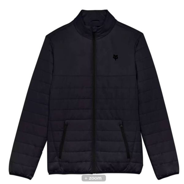 Fox Racing Howell Puffy Jacket – Medium, Black