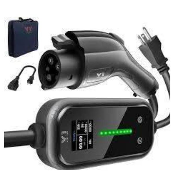 V1 Portable EV Charger with Charging Adapter