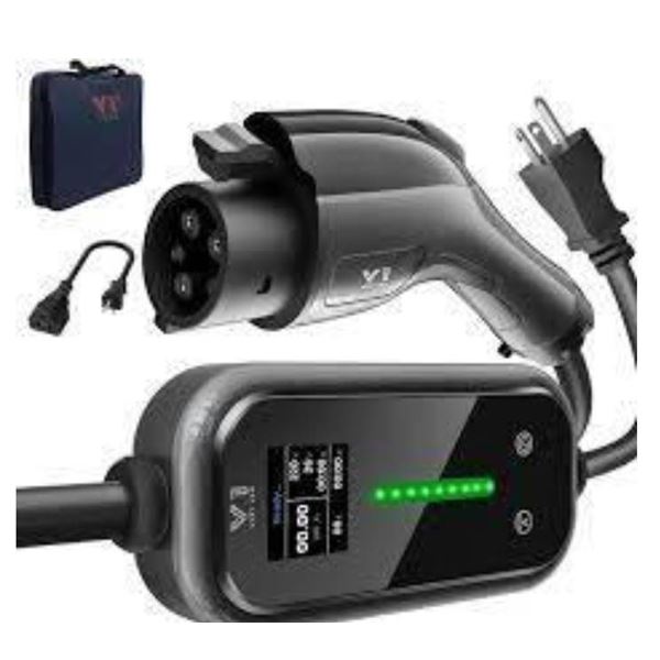 V1 Portable EV Charger with Charging Adapter