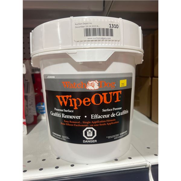 Watch Dog WipeOUT Graffiti Remover, 1 Gallon (3.79L)