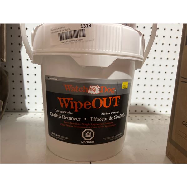 Watch Dog WipeOut Graffiti Remover – 1 Gallon (3.79 L)