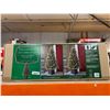 Image 2 : 4.5 ft Pre-Lit Potted Aspen Artificial Christmas Tree, Color-Changing Radiant Micro LED Lights