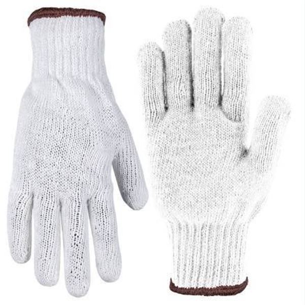 2 Holmes Workwear Polyester and Cotton Gloves, Size L-G, 24 Pairs Each