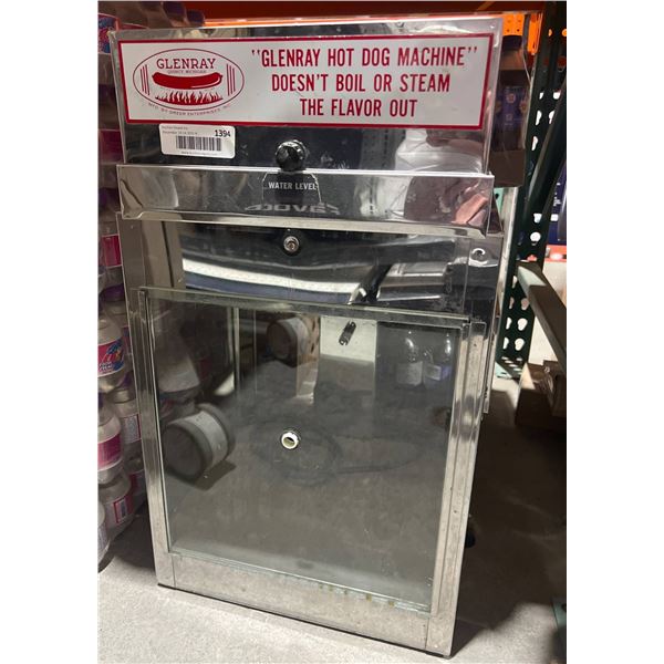 Glenray Hot Dog Machine – Commercial Warming Unit