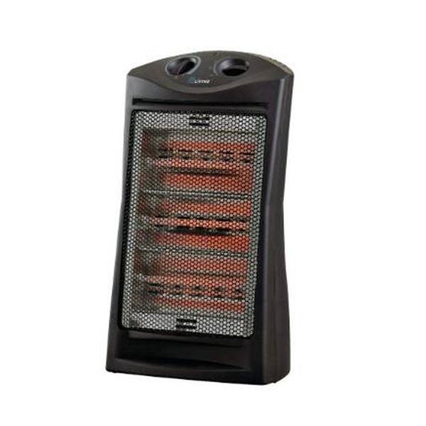 Pelonis PSHR1501WHC Infrared Quartz Heater with Adjustable Thermostat