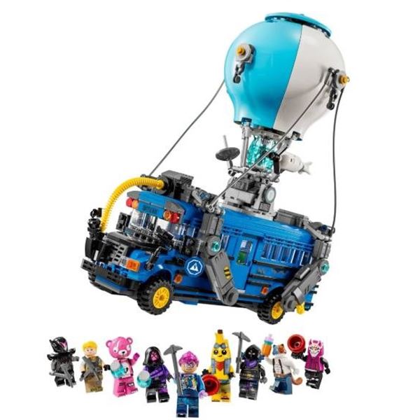 LEGO Fortnite Battle Bus Set 77073 with 954 Pieces