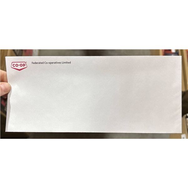 Supremex #10 4 1/8 x 9 1/2 Envelopes Open Side DSS 24 lb White Wove