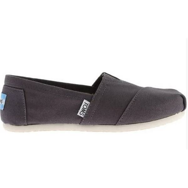TOMS Women’s Alpargata Classic Slip-Ons in Taupe, Size 9
