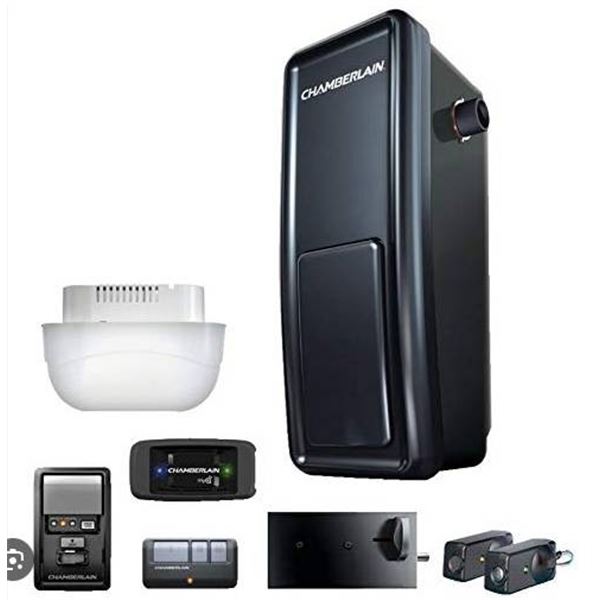 Chamberlain RJ020 Garage Door Opener with myQ Wall Mount Technology